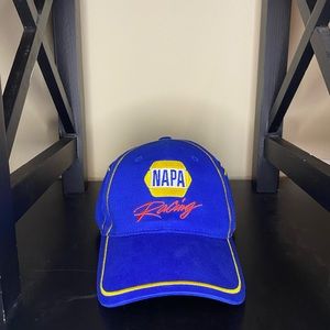 Nascar Napa Racing Team Hat Michael Waltrip Cap Blue Yellow #55